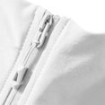 thumbnail image 4 of Men's Lightweight Hooded Windbreaker, Breathable Active Performance Waterproof Rain Shell Jacket with Multi Zipper Pockets, Outdoor Outerwear for Work, Commuting,Hiking & Fishing White, 4 of 6