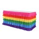 thumbnail image 4 of Falda De Mesa Rainbow Tulle Baby Shower Tutu Decoraciones De Manteles 1.83m Sunnimix Falda de vajilla de tul con volantes, 4 of 8