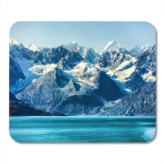 Glacier Bay Cruise Alaska Nature Landscape National Park in USA Scenic View Mousepad Mouse Pad Mouse Mat 9x10 inch