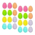 thumbnail image 2 of Lipstore 24 Pcs Œufs de Pâques Vides Colorés pour Remplir des Friandises Thème de Pâques pour Fête, 2 of 8