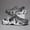 Grey, variant on Men'S Color Block Hollow Clogs for Fashion, Comfortable And Non-Slip Casual Slippers Made of Durable Odor-Resistant EVA, Ideal for Outdoor Activities