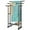 Bronze, variant on 40" H Free Standing Towel Rack, 3 Tier Alloy Steel Stand with Basket, Blanket Drying and Display Rack for Oversized Bath Towels Bathroom Accessories, Next to Tub or Shower