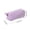 Purple, variant on Portable Pencil Case with Handle, Large Capacity Storage Organizer, Soft Cloth Work Supply Pouch for Office, Holds Pens and Markers, Black