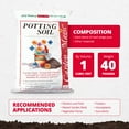 thumbnail image 3 of Michigan Peat Company Garden Magic General Purpose Potting Soil Mix, 40 lb Bag, 2 Pack, 3 of 8