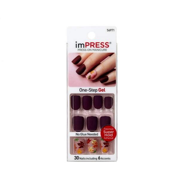 ImPRESS Gel Manicure The Nail Polish Alternative WinkWink 24 CT