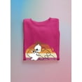 thumbnail image 3 of Cute Beaver Couple Sweatshirt Women -Smartprints Designs, Female 5X-Large, 3 of 4