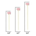thumbnail image 3 of BambooMN 4.7" Pink Pig Fancy Cocktail Appetizers Bamboo Toothpick Picks Stirrer Sticks for Fruit Party, Charcuterie Accessories and Drinks, 300 Pieces, 3 of 5