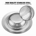 thumbnail image 6 of 2Pcs 4.5" Kitchen Bathroom Sink Strainer Stainless Steel Filter Drain Strainer, 6 of 6