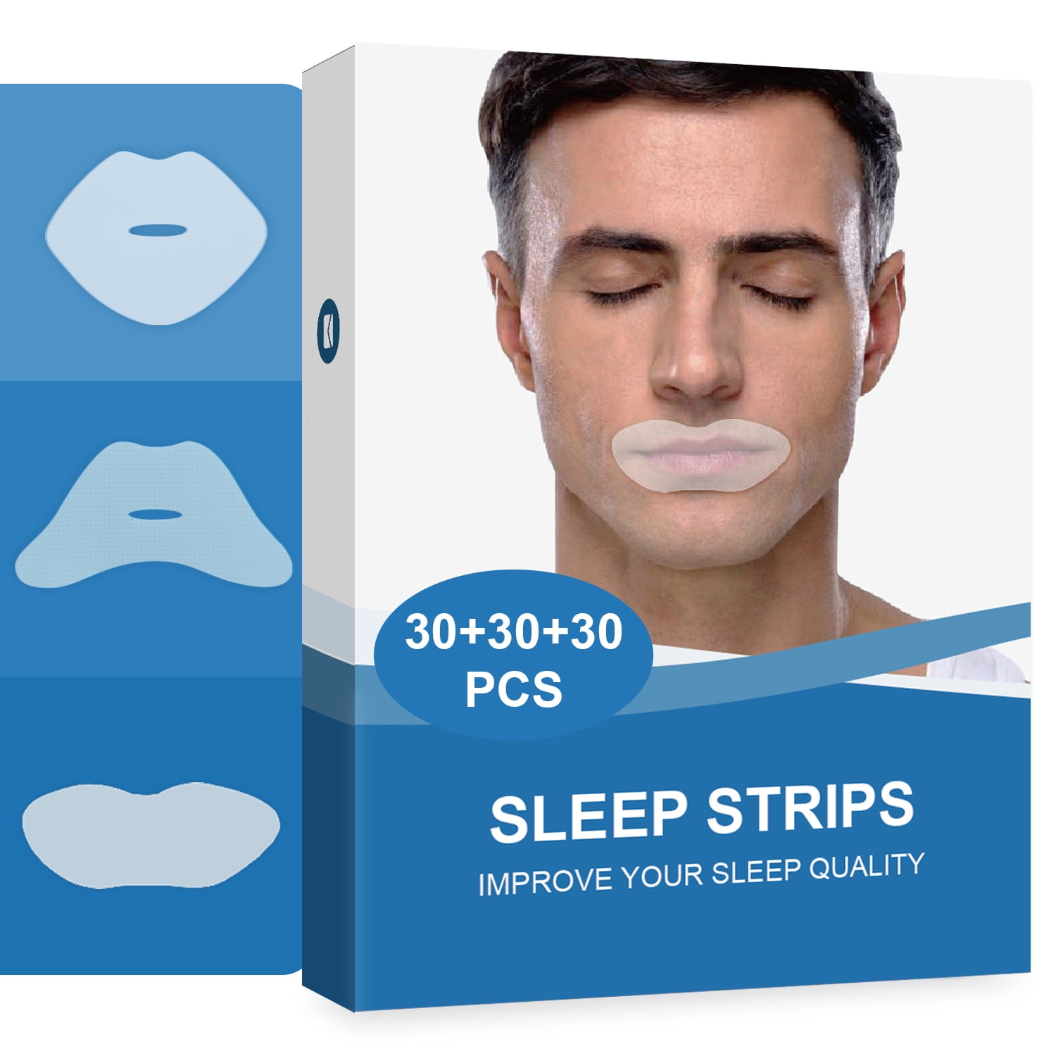 90PCS Medihealer Sleep Strips for Better Nose Breathing&Less Mouth Breathing,Gentle Mouth Strips