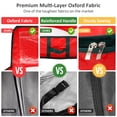 thumbnail image 3 of 2PCS Wrap Storage Bag Waterproof Underbed Storage Organizer with Reinforced Handles Large Wrapping Paper Storage Box Holiday Accessories for Paper Tags & Bows, 3 of 11