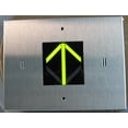 thumbnail image 1 of Lanterne de direction d'Ascenseur SA130-VZXX - 3.0" A Mené ARROW, Lanterne de Bi-Color + Support de Surface, 1 of 2