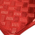 thumbnail image 4 of BDK Universal Fit 4-Piece Metallic Design Car Floor Mat - (Red), 4 of 5