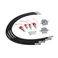 thumbnail image 1 of Kit de válvula amortiguadora para miniexcavadora, accesorio premium, fácil de instalar, reemplaza directamente las mangueras hidráulicas profesionales, 1 of 8
