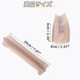 thumbnail image 6 of Unique Bargains Pen Case Portable Stationery Bag Zipper Case Pink, 6 of 6