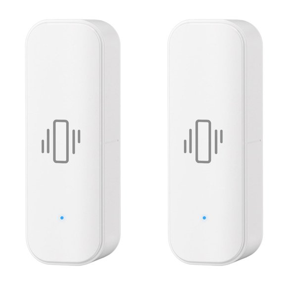 2X Tuya Smart Vibration Sensor ZigBee Tuya Sensor Monitor App Control Security Protection Zigbee Sensor
