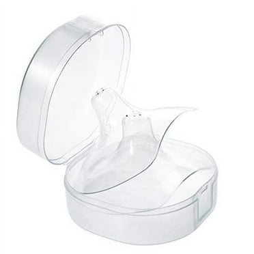 Haakaa Nippleshield Silicone Nipple Shields for Breastfeeding with Carry Case Ultra-Thin Super-Soft (15mm, 2pk)
