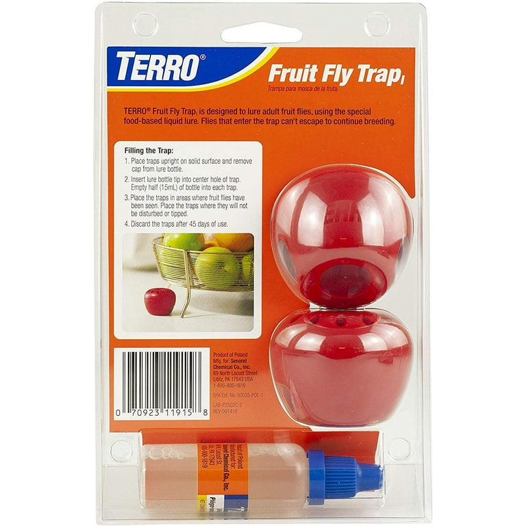 Terro Fruit Fly Trap – 2 Pack T2502
