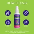 thumbnail image 2 of Organic Life Foot & Shoe Deodorizer, Natural Foot Spray with Tea Tree & Witch Hazel, 4 fl oz, 2 of 6