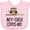 AD-Pink, variant on Inktastic My Gigi Loves Me Girl Owl Girls Baby Bib