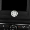 thumbnail image 4 of Tekuisi Decoration Car Clock Hot Sale Metal 4*4cm Brand New High Quality White Air Vent Analog Watch Dashboard Luminous, 4 of 6