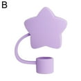 thumbnail image 6 of Star Silicone Straw Covers For 10mm Straws Colorful Star-Shaped Drink Decorations, 6 of 7