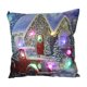 thumbnail image 2 of Funda de almohada de poliéster, decoración navideña, almohadas LED navideñas, regalos navideños, almohadas LED que pueden parpadear o permanecer encendidas, dos modos de cambio, cojines de sofá estamp, 2 of 6