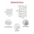 thumbnail image 7 of Spring Flowers Kitchen Dish Towels for Drying Dishes Set of 2, Yellow Pink Floral Leaves Country Farm Plants Waffle Weave Microfiber Hand Tea Bathroom Towels Quick Dry & Absorbent Towel 15.7x23.6, 7 of 7