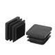 thumbnail image 4 of Silla Patas Plastico Esconde Final Tapa Tubo Cuadrado Introduzca Negra 20mmx20mm 200Unids, 4 of 8