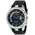 thumbnail image 1 of Edox Grand Ocean Automatic Steel Mens Rubber Strap Watch Day Date 83006-3CA-BUIN, 1 of 4