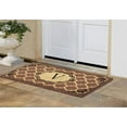 thumbnail image 5 of A1HC First Impression Gayle Ogee Extra Thick, Double Doormat, Large Size Monogrammed Doormat - 24" x 57", 5 of 7