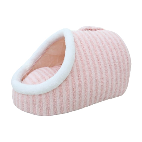 Cozy Pet Bed Indoor Bed With Removable Mattress Warm Cat Sleeping Bed Cat Ho.use Indoor Bed Non Washable Soft Pet Slipper Bed For Small And Medium Pet Cushion Home Decor