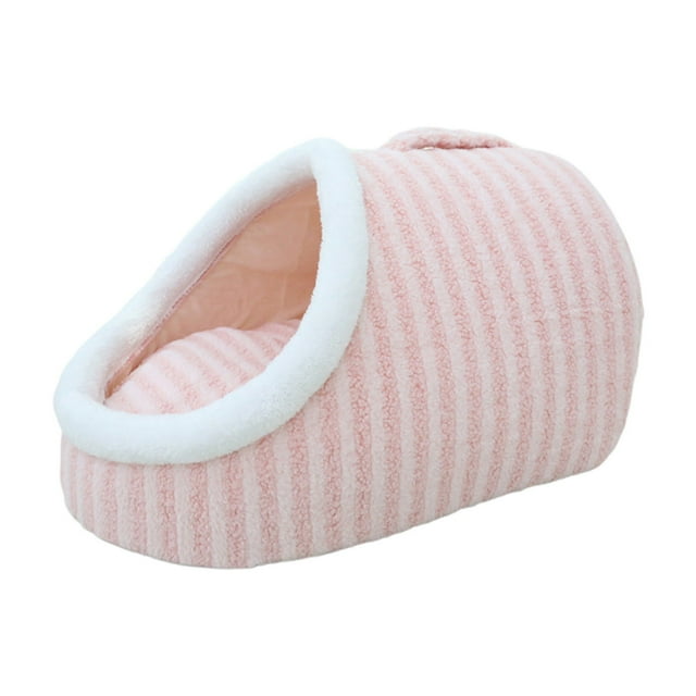 Cozy Pet Bed Indoor Bed With Removable Mattress Warm Cat Sleeping Bed Cat Ho.use Indoor Bed Non Washable Soft Pet Slipper Bed For Small And Medium Pet Bed Cushions