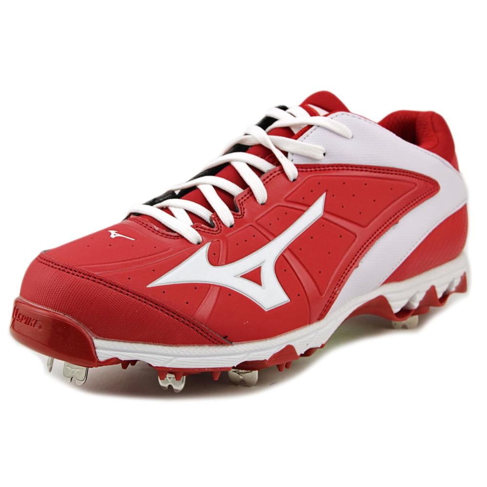 Mizuno 9Spike Swift 4 Women's Softball Cleat, Size 11.5, RedWhite (1000)11 1/2 (1150