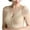 Yellow, variant on Front Closure Bra,One Piece Wireless Front Fastener Tank Style Breathable Daily Bra