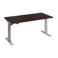thumbnail image 2 of Scranton & Co Engineered Wood 60W Adjustable Standing Desk in Mocha Cherry, 2 of 7