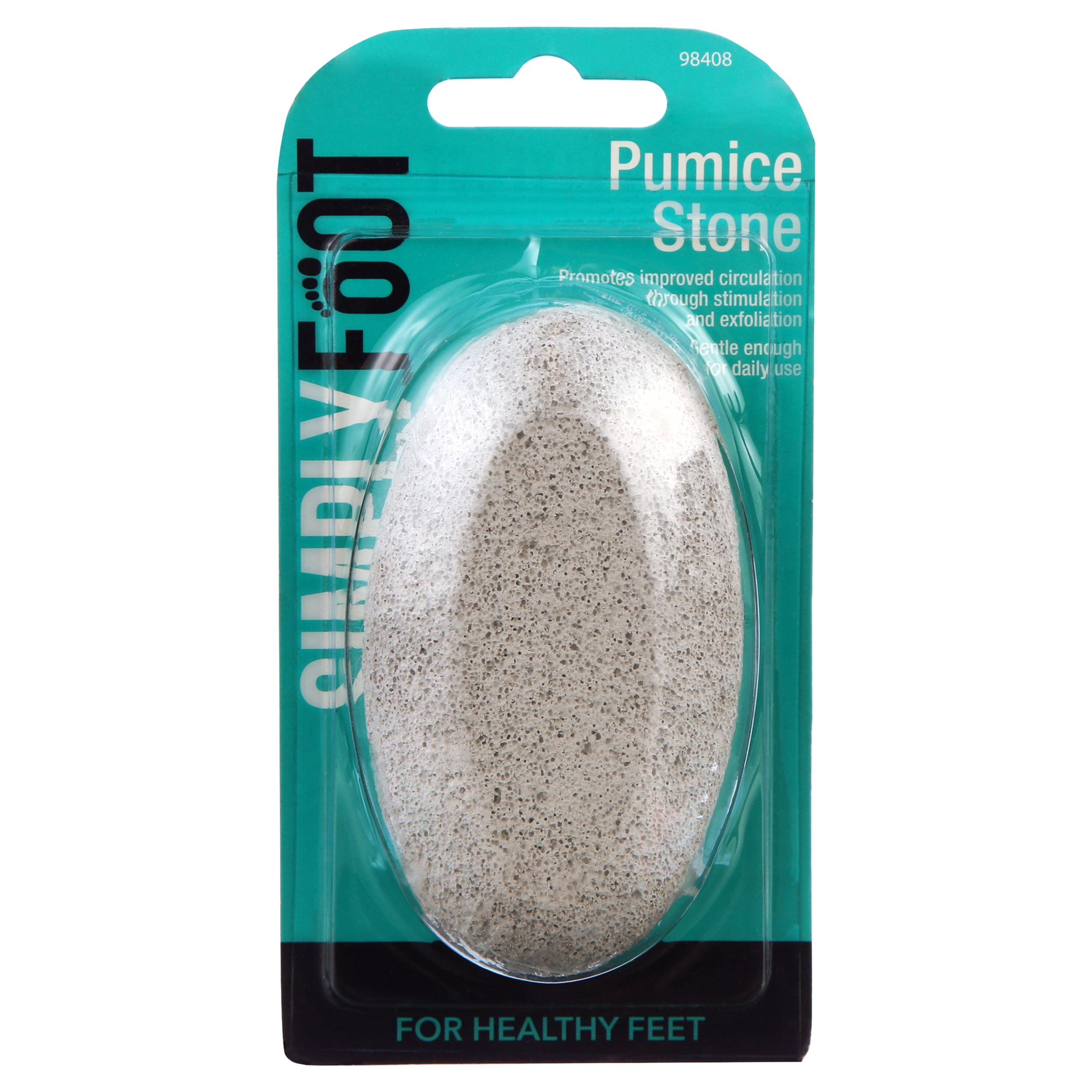 Simply Foot Large Oval-Shaped Pumice Stone for Foot Calluses