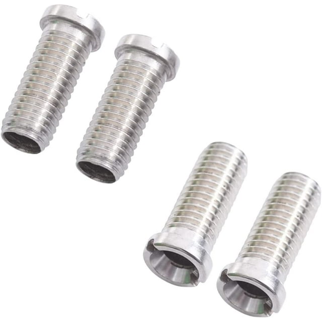 4 Piezas Tornillo Hueco para Válvulas de Colador Tornillos para Canasta de Fregadero Tornillo Hueco de Acero Inoxidable 45mm Tornillo para Canasta de Fregadero Tornillo Hueco para Filtros de Canasta TUNC Sencillez