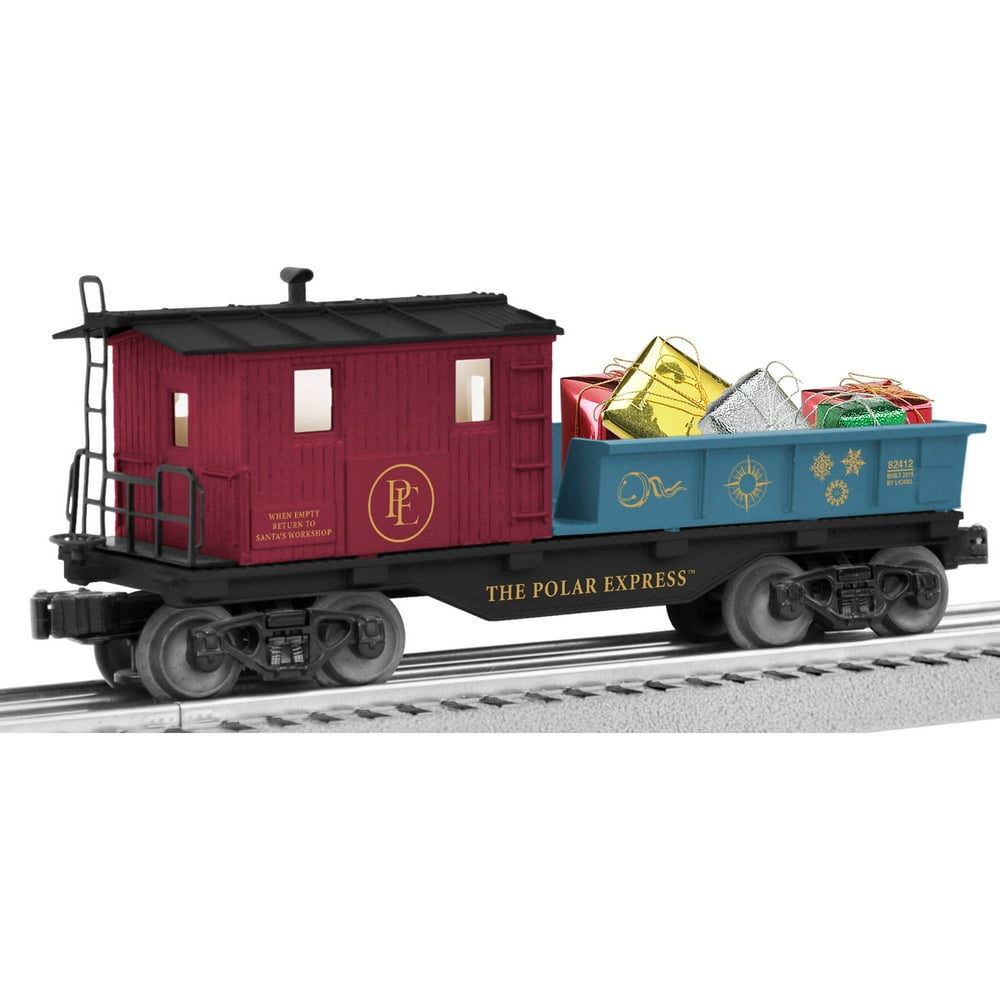 Lionel O Scale The Polar Express Work Caboose with Presents Model Train