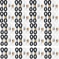 thumbnail image 1 of HSHDLDF 300PCS Eyeglasses Chain Ends Anti Slip Silicone Spring Rubber Connector Holder Retainer for Eyeglass Sunglasses Necklace Chain Eyeglass Chain Loop Holder Silicone Eyeglass Connector, Black a, 1 of 5