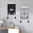 thumbnail image 2 of Juego de 2 tapices de pared para colgar en la pared de la sala de estar, 2 of 5