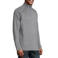 thumbnail image 3 of Champion Men's Performance Fleece Quarter Zip Jacket, up to Size 3XL, 3 of 5