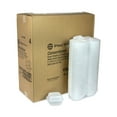 thumbnail image 6 of Pactiv Corp. YTH100790000 5.13 in. x 5.13 in. x 2.5 in. Single Tab Lock Foam Hinged Lid Containers - White (500/Carton), 6 of 6