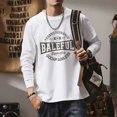 thumbnail image 3 of Tendencias de moda 2024 Sudaderas holgadas con estampado para hombre, ropa de lujo coreana Y2k, camiseta elástica estética XL para hombre, 3 of 5
