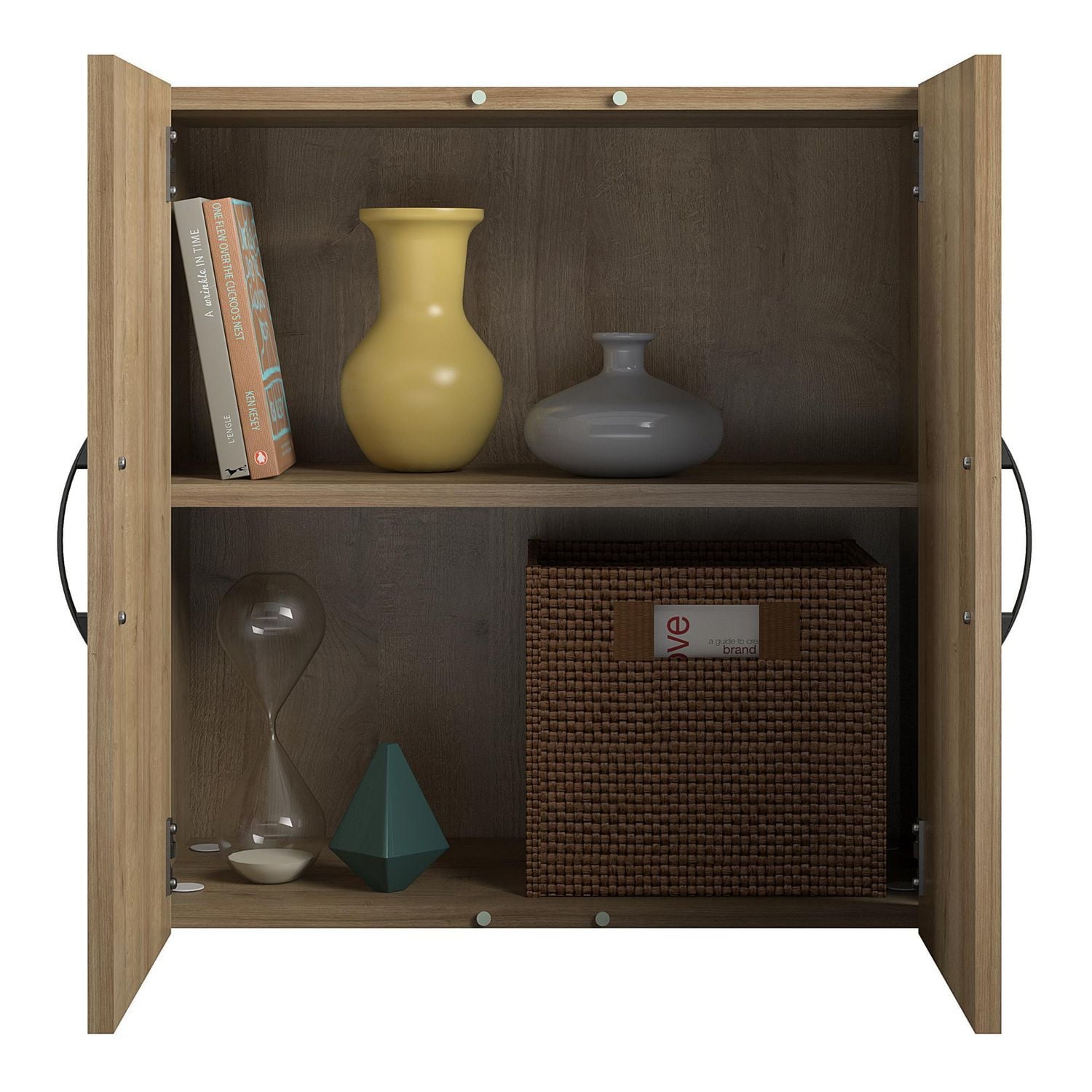 Systembuild Evolution Lory 24" Wall Cabinet, White