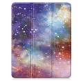thumbnail image 5 of SaniMore for Apple iPad Pro 13 (2024) Case, Auto Sleep/Wake, PU Leather Case with Tri-Fold Kickstand & Pencil Holder Shockproof Protective Cover for Women Men, Galaxy, 5 of 9