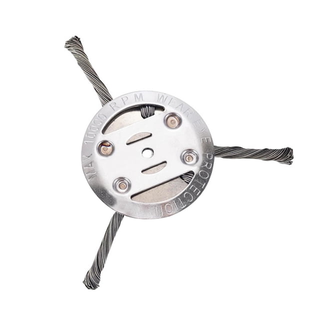 koolsoo Grass Trimmer Head Garden Power Tool for Driveway Grass Mower String Trimmer 3 Blade
