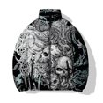 thumbnail image 4 of Agregue algodón y espese el abrigo de invierno para hombre Abrigos de invierno para hombre cómodos y cálidos Estampado de calavera personalizado para hombre Nuevo en parkas para hombre, 4 of 4