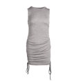 thumbnail image 2 of Fortune Women Mini Dress Elegant Solid Color Sleeveless Bodycon Short Dress, 2 of 9