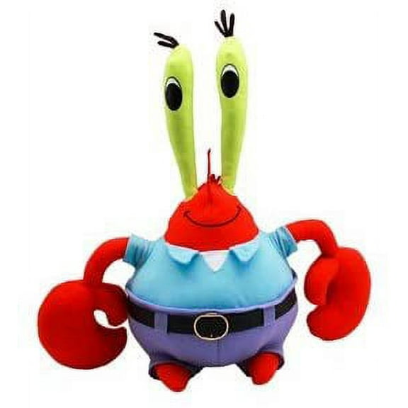 Ty Beanie Babies - Mr. Krabs the Crab (Spongebob Squarepants) 8" Plush (NO TY HANG TAG)