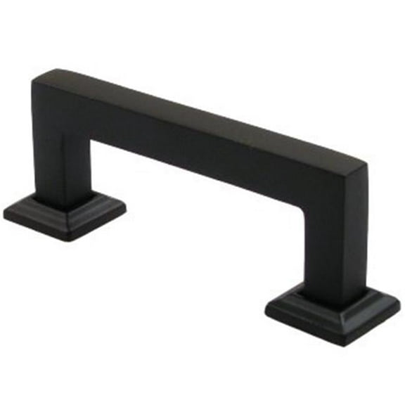 Oil Rubbed Bronze 3 In. On Center Square Pull